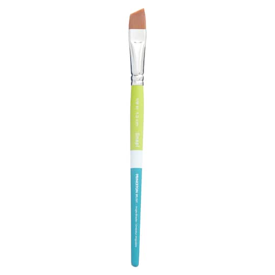 Princeton™ Snap!™ Series 9950 Synthetic Short Handle Angle Shader Brush